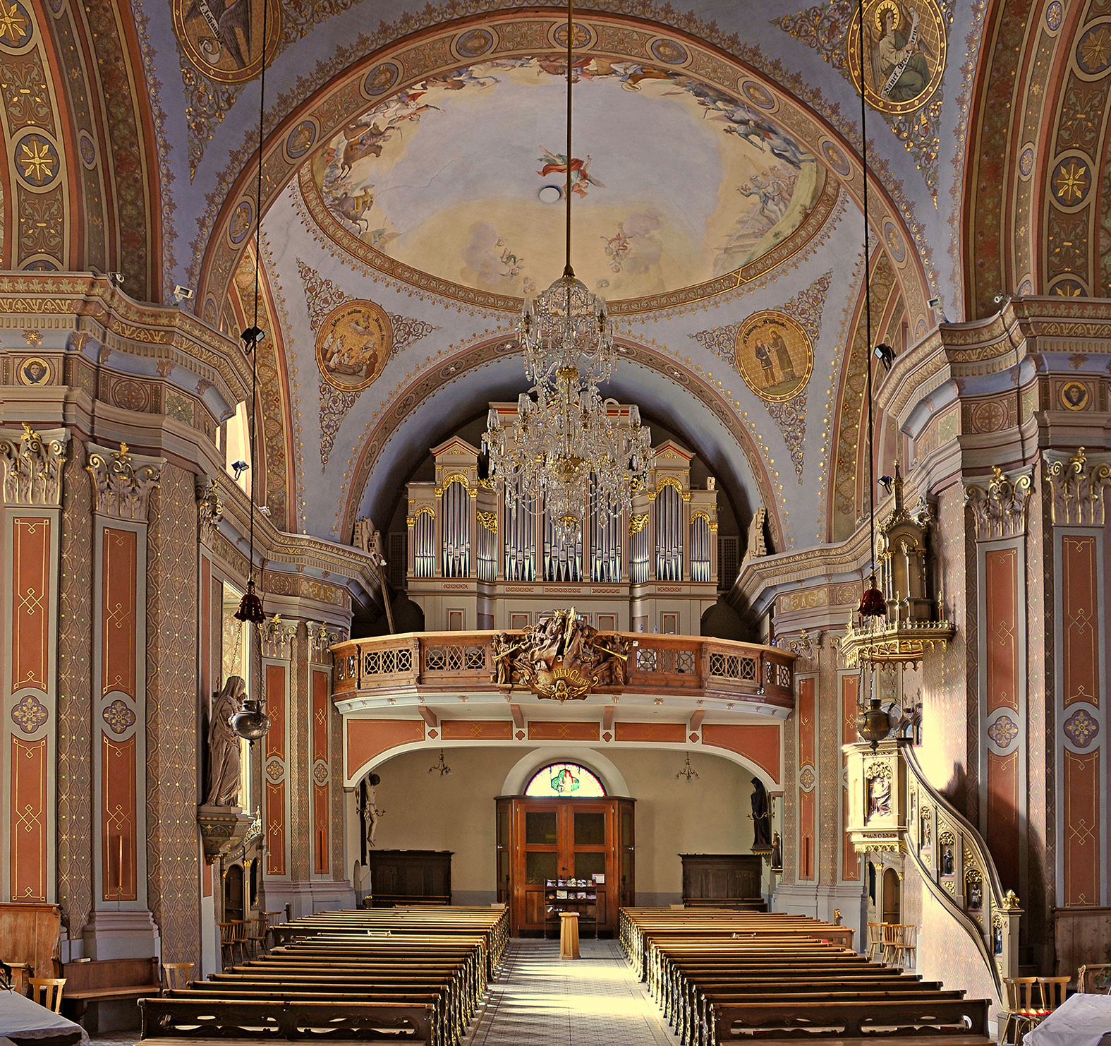 Dlieja de San Durich - Pfarrkirche von St. Ulrich - Chiesa parrocchiale di Ortisei — photo from their website